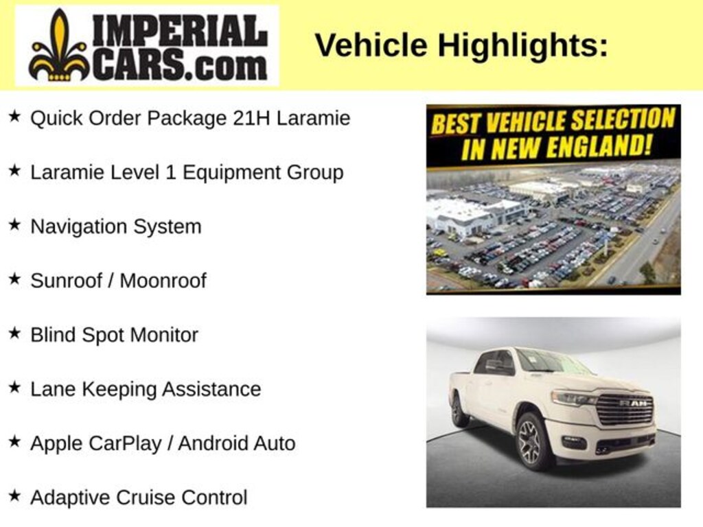 Used 2026 Ram 1500 Laramie Truck Crew Cab