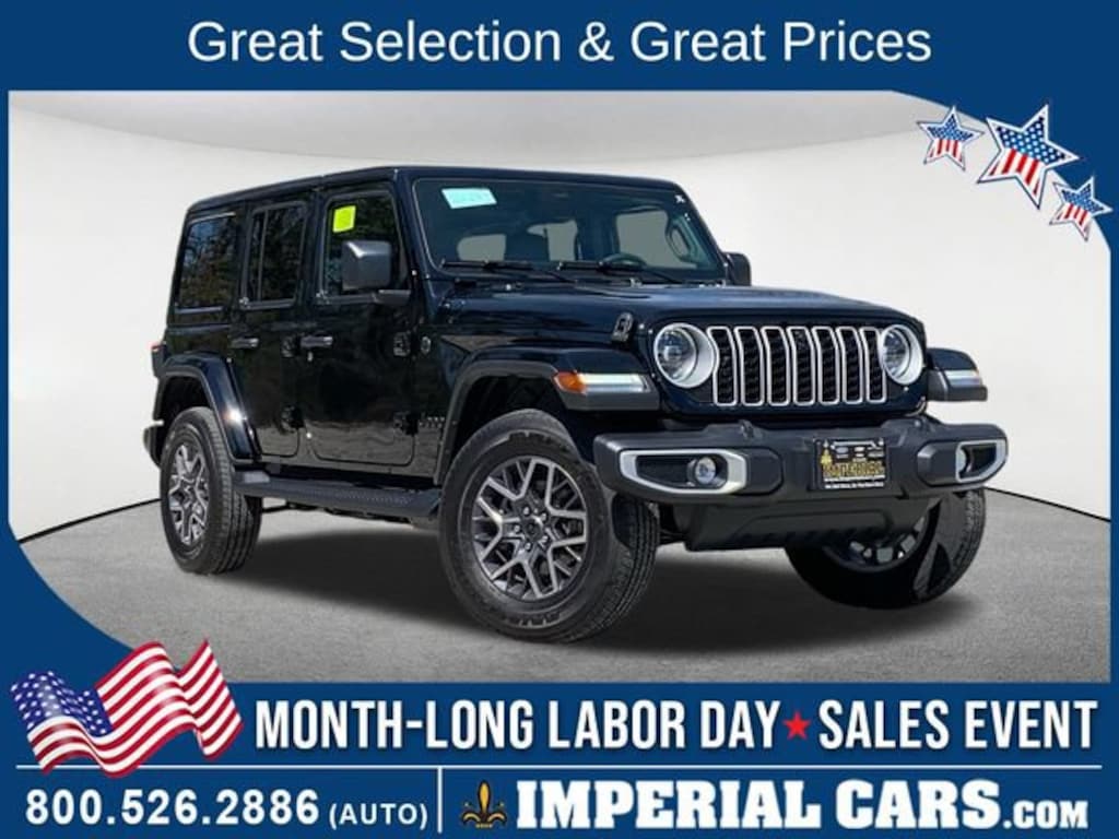 New 2026 Jeep Wrangler 4-DOOR SAHARA Sport Utility