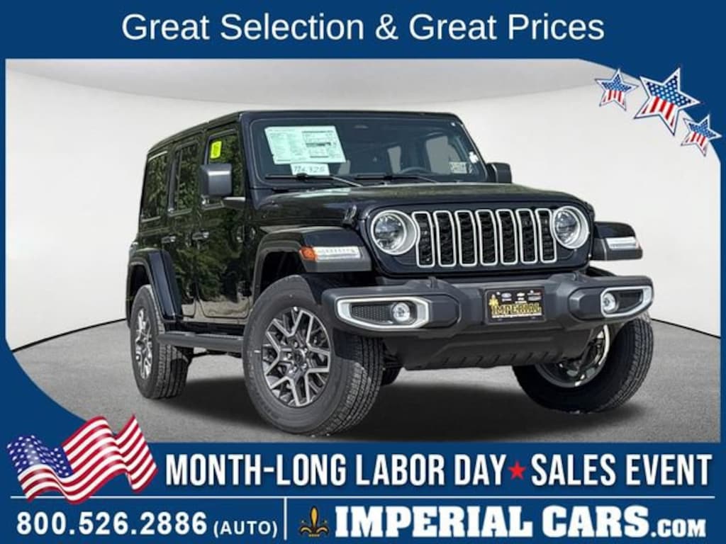 New 2026 Jeep Wrangler 4-DOOR SAHARA Sport Utility