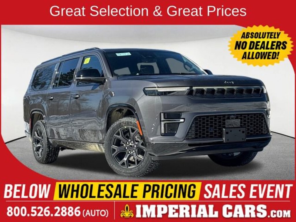 New 2026 Jeep Grand Wagoneer L LIMITED ALTITUDE 4X4 Sport Utility