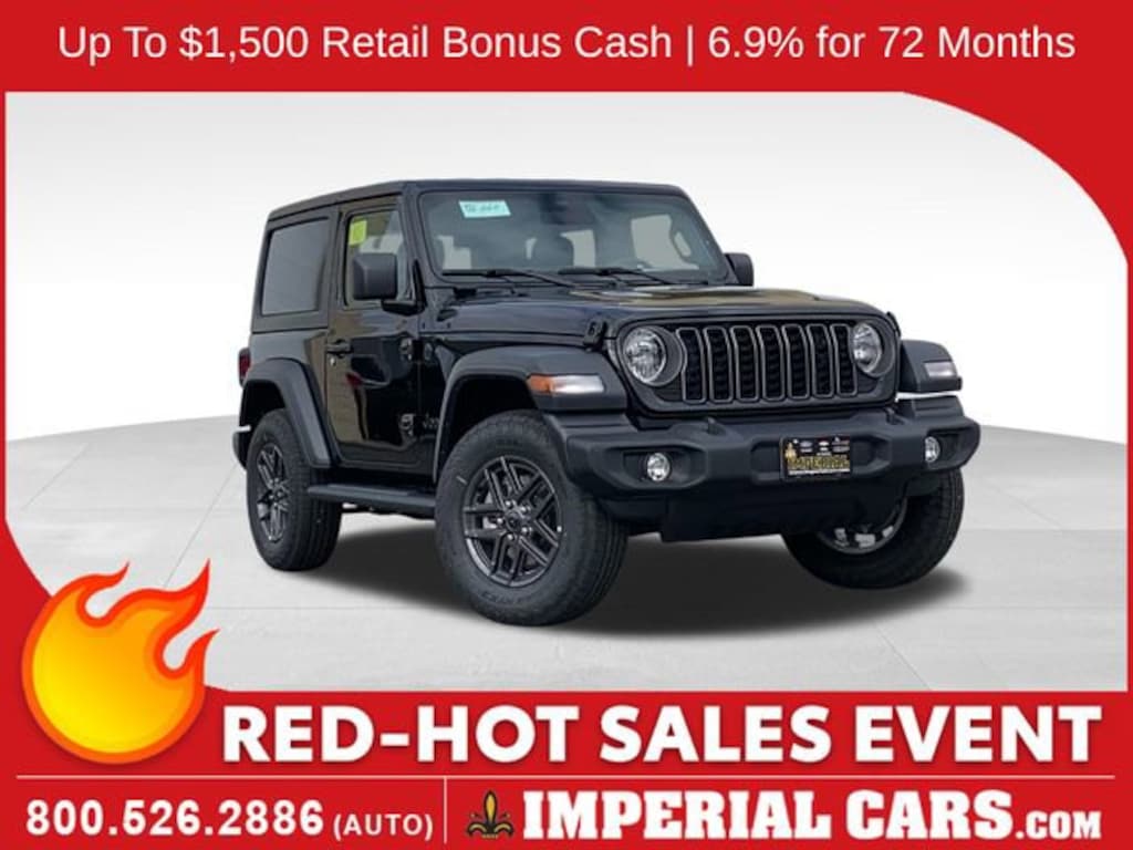New 2026 Jeep Wrangler 2-DOOR SPORT S Sport Utility