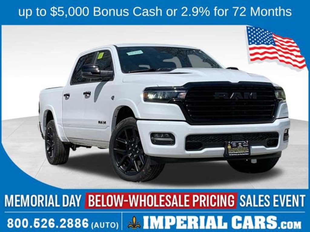 New 2026 Ram 1500 LARAMIE CREW CAB 4X4 5'7 BOX Pickup