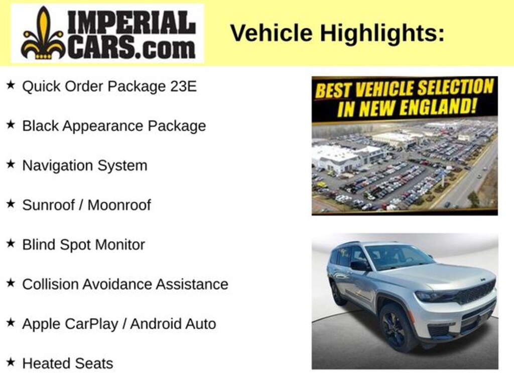 Used 2023 Jeep Grand Cherokee L Limited SUV