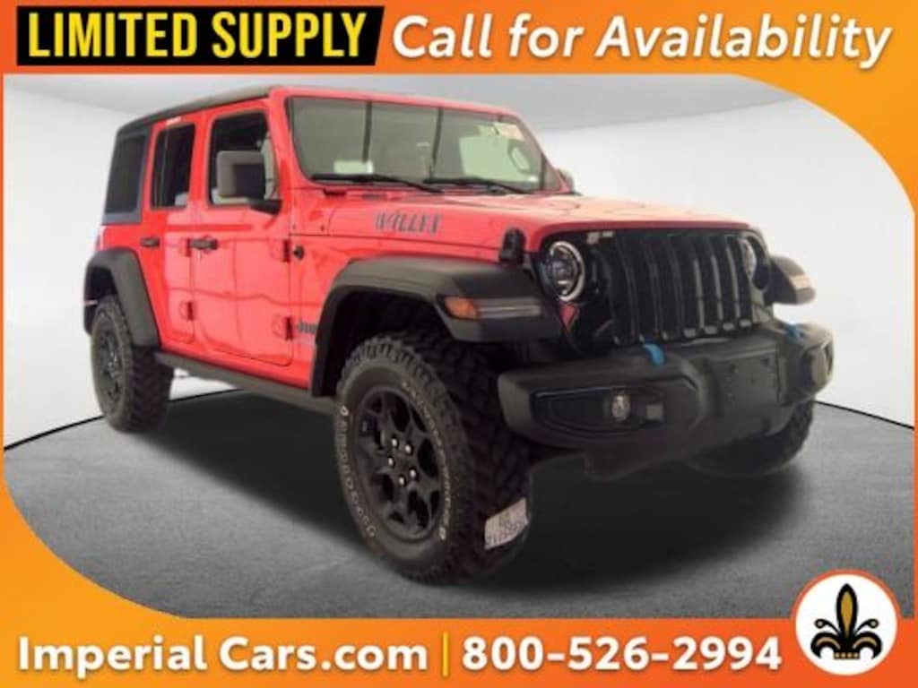 Used 2023 Jeep Wrangler 4xe SUV