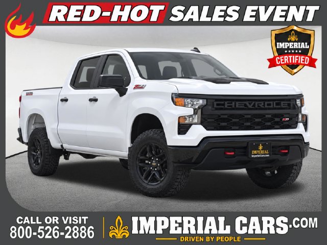 Used 2021 Chevrolet Silverado 1500 Custom Trail Boss Truck Crew Cab
