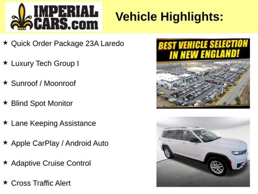 Used 2023 Jeep Grand Cherokee L Laredo SUV