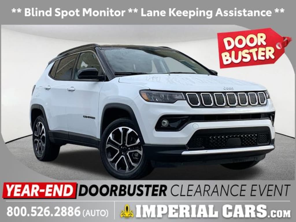 Used 2022 Jeep Compass Limited SUV