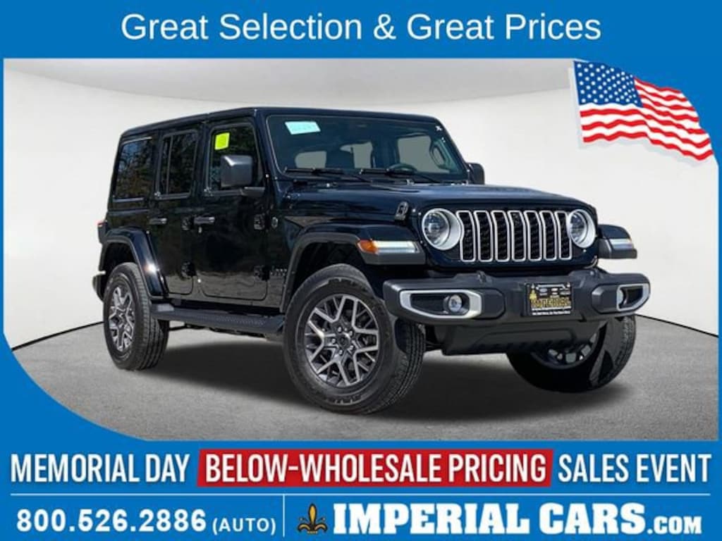 New 2026 Jeep Wrangler 4-DOOR SAHARA Sport Utility