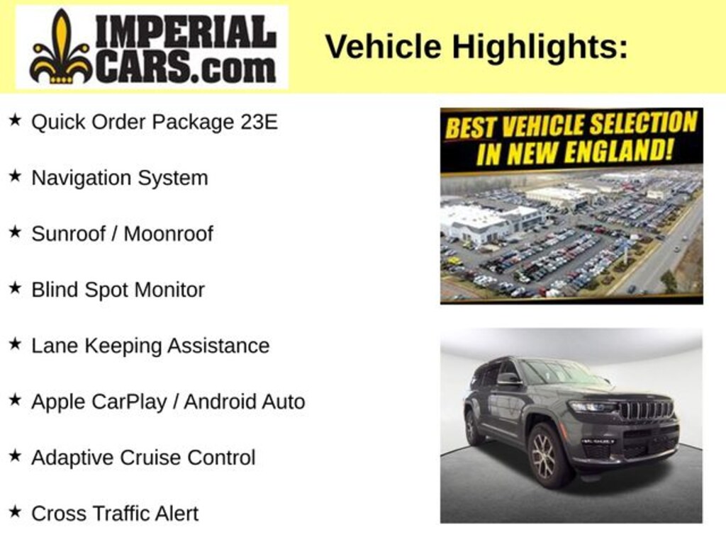 Used 2023 Jeep Grand Cherokee L Limited SUV