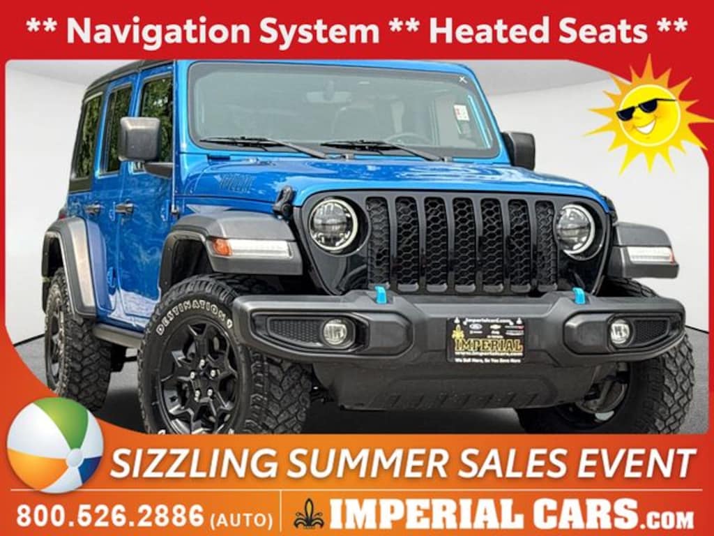 Used 2023 Jeep Wrangler 4xe SUV