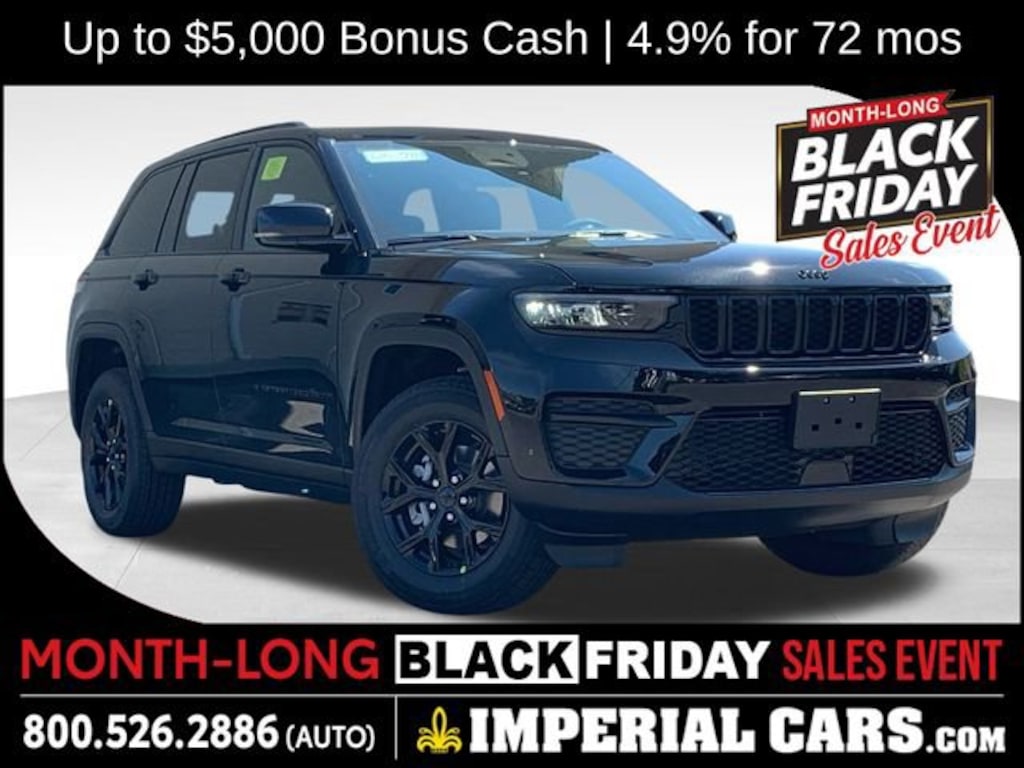 New 2025 Jeep Grand Cherokee ALTITUDE X 4X4 Sport Utility