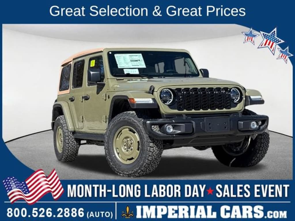 New 2026 Jeep Wrangler 4-DOOR WILLYS '41 Sport Utility