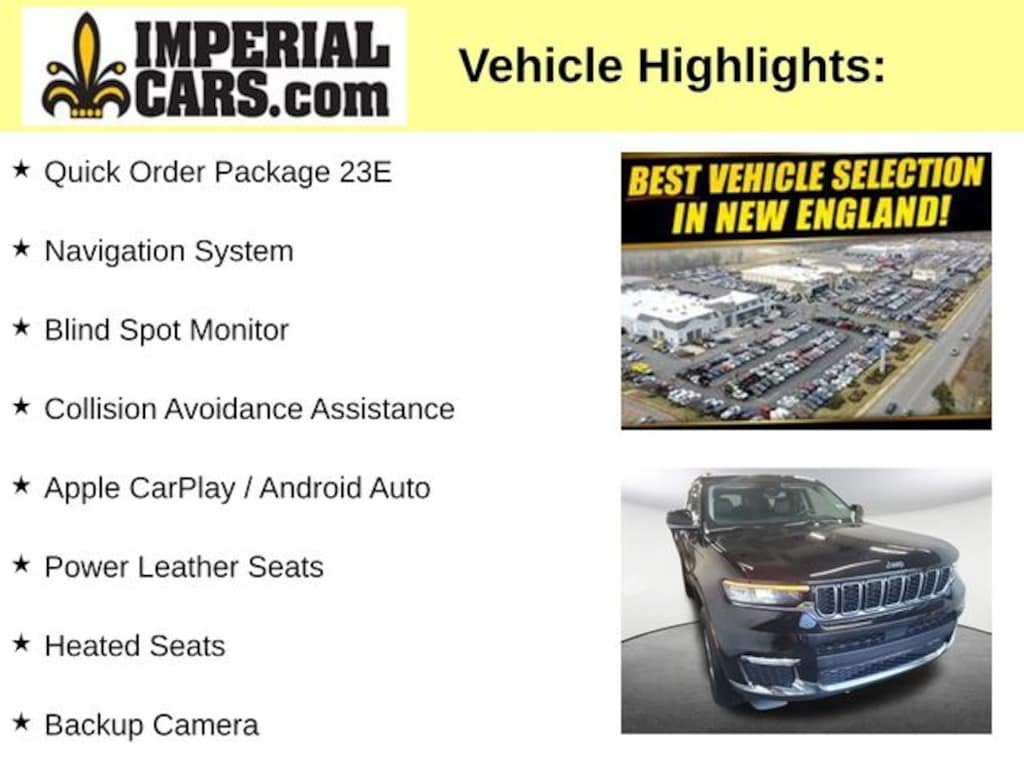 Used 2023 Jeep Grand Cherokee L Limited SUV