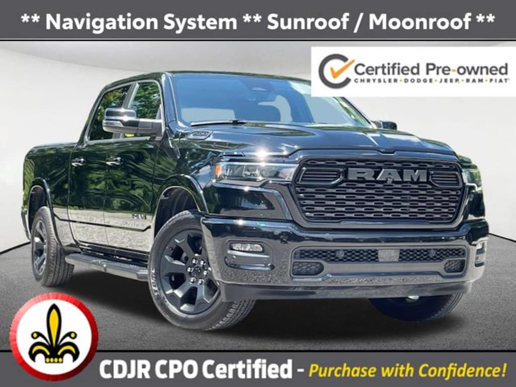 Certified 2025 Ram 1500 Big Horn/Lone Star Truck Crew Cab