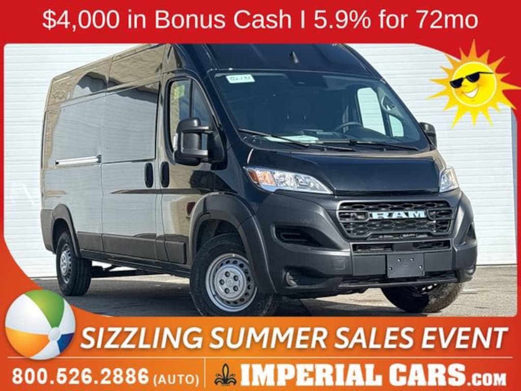 New 2026 Ram ProMaster PROMASTER 2500 TRADESMAN CARGO VAN HIGH ROOF 159' Cargo Van