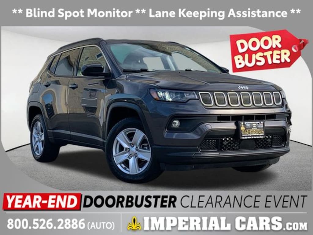 Used 2022 Jeep Compass Latitude SUV