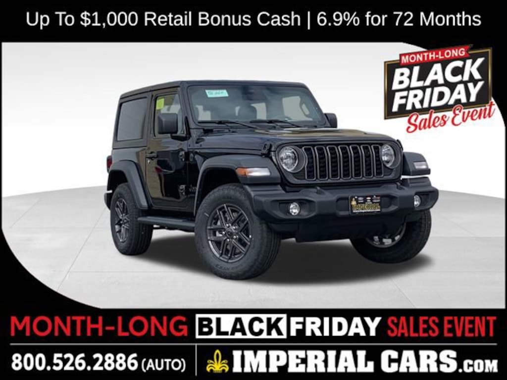 New 2026 Jeep Wrangler 2-DOOR SPORT S Sport Utility