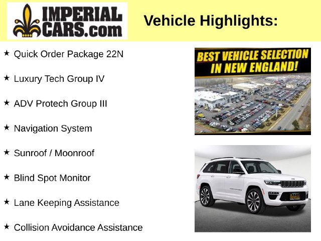 Used 2022 Jeep Grand Cherokee Overland SUV