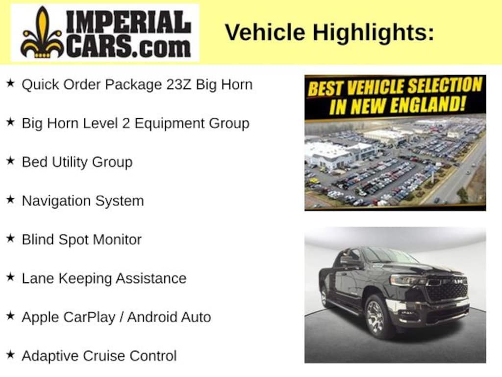 Used 2025 Ram 1500 Big Horn/Lone Star Truck Crew Cab