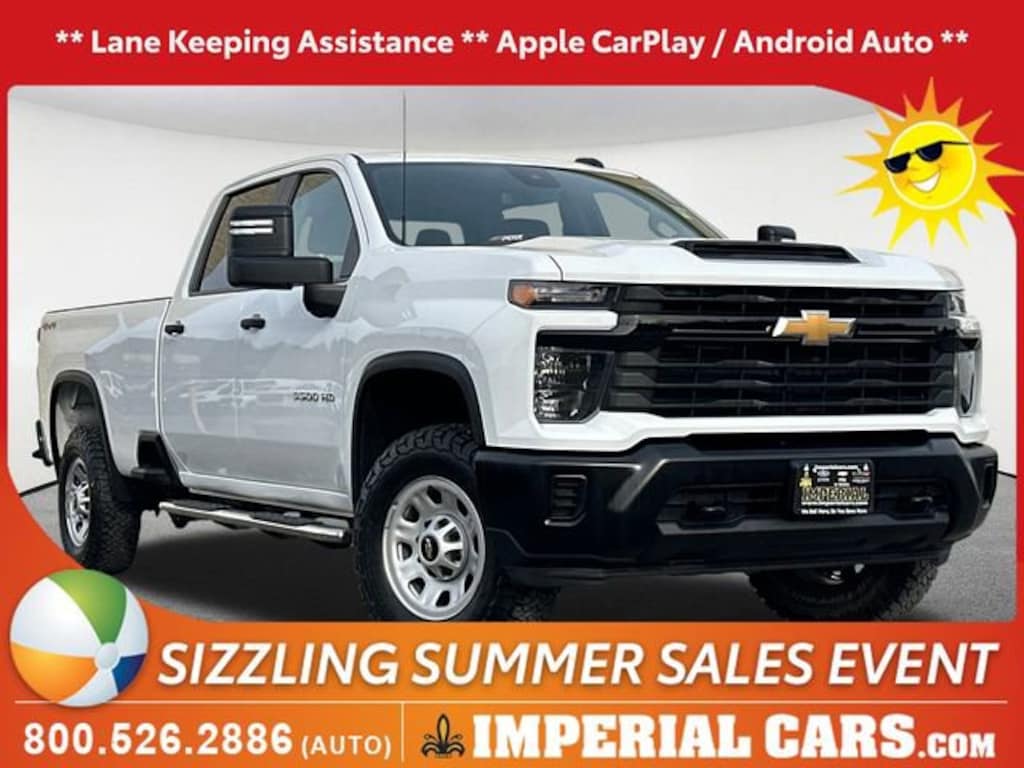 Used 2024 Chevrolet Silverado 3500 HD WT Truck Crew Cab