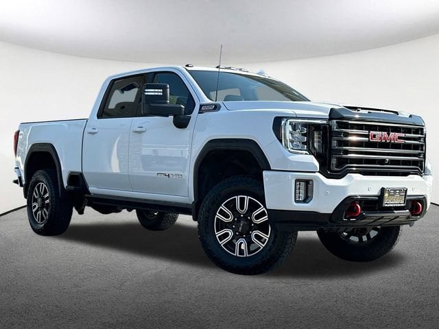 Used 2023 GMC Sierra 2500HD AT4 with VIN 1GT49PEY7PF254696 for sale in Mendon, MA