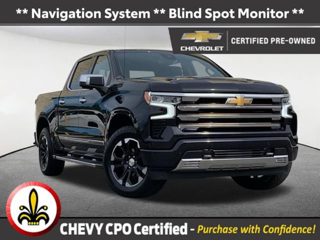 Certified 2022 Chevrolet Silverado 1500 High Country Truck Crew Cab