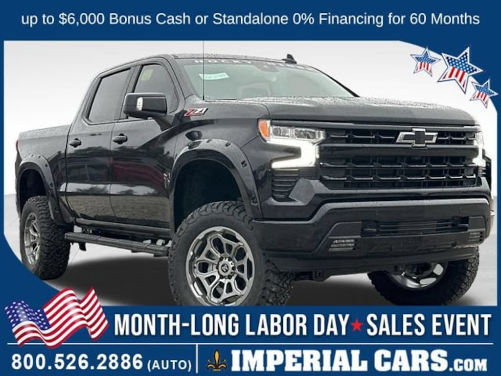 New 2026 Chevrolet Silverado 1500 RST with Rocky Ridge Upfit Truck