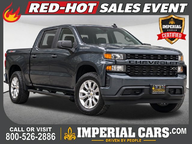 Used 2019 Chevrolet Silverado 1500 Custom Truck Crew Cab
