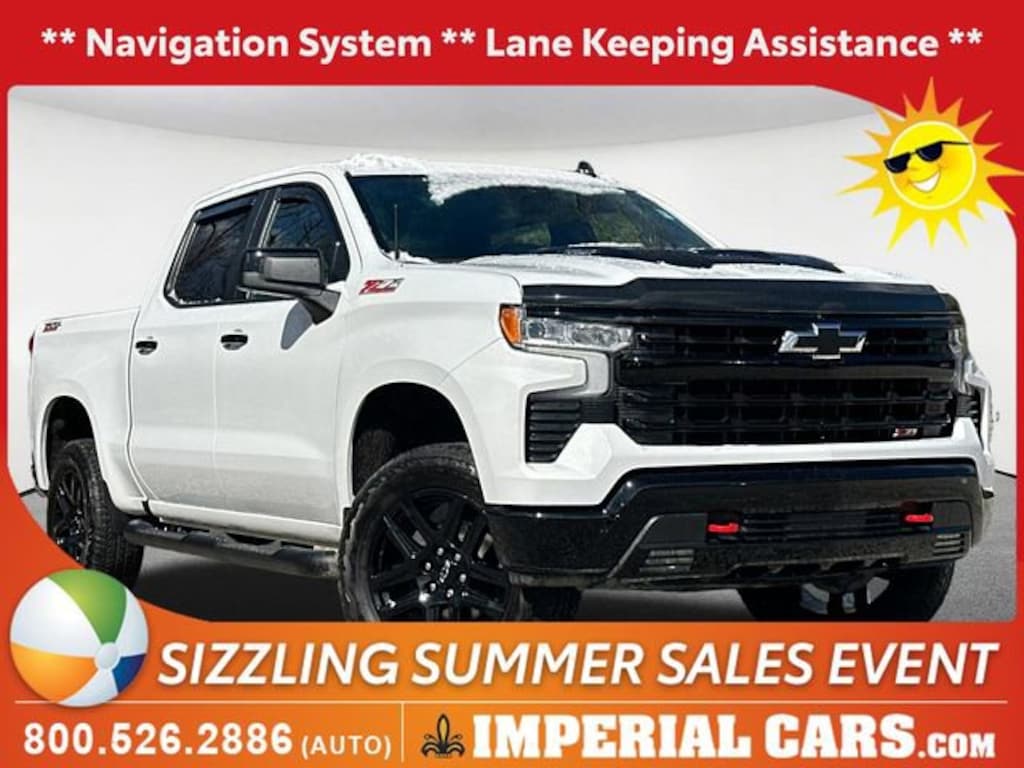 Used 2025 Chevrolet Silverado 1500 LT Trail Boss Truck Crew Cab