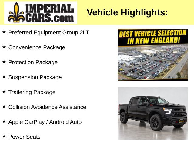 Used 2022 Chevrolet Silverado 1500 LT Trail Boss Truck Crew Cab