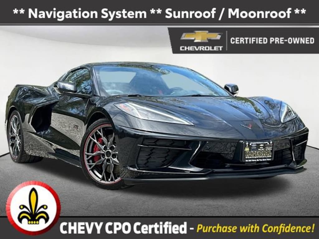 Certified 2023 Chevrolet Corvette Stingray 3LT Convertible