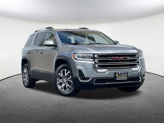 Used 2023 GMC Acadia SLT with VIN 1GKKNUL4XPZ219056 for sale in Mendon, MA