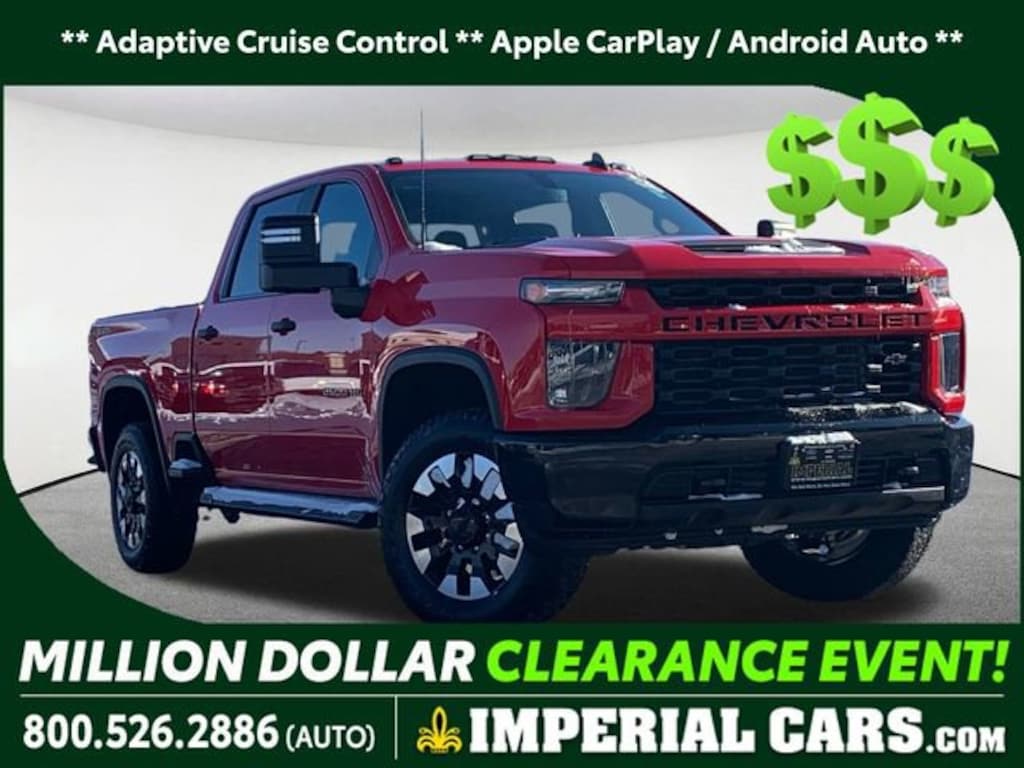 Used 2020 Chevrolet Silverado 2500 HD Custom Truck Crew Cab