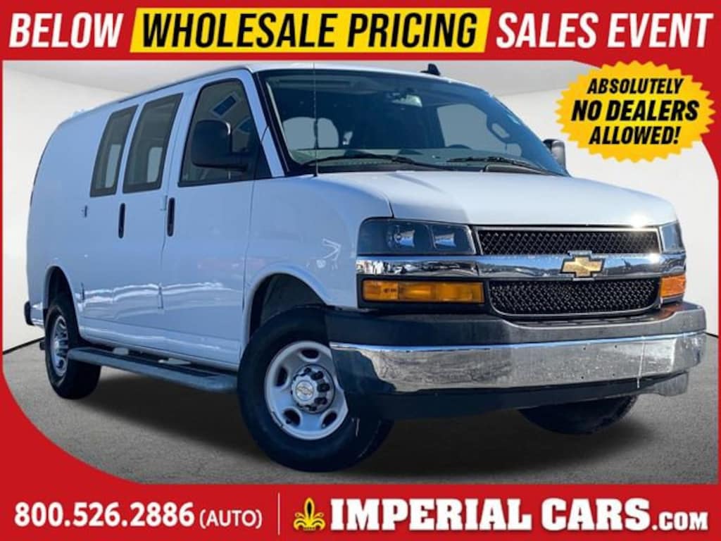 Used 2024 Chevrolet Express Cargo 2500 WT Van Cargo Van