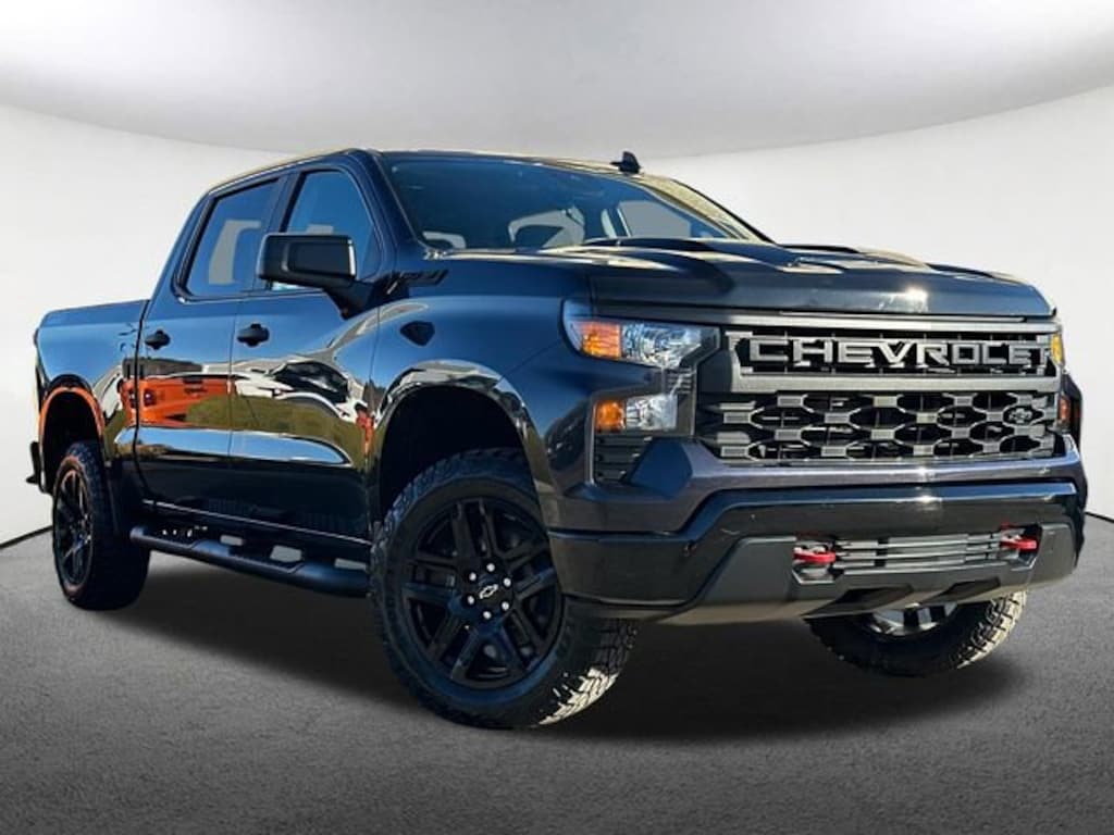 Used 2023 Chevrolet Silverado 1500 Custom Trail Boss Truck Crew Cab