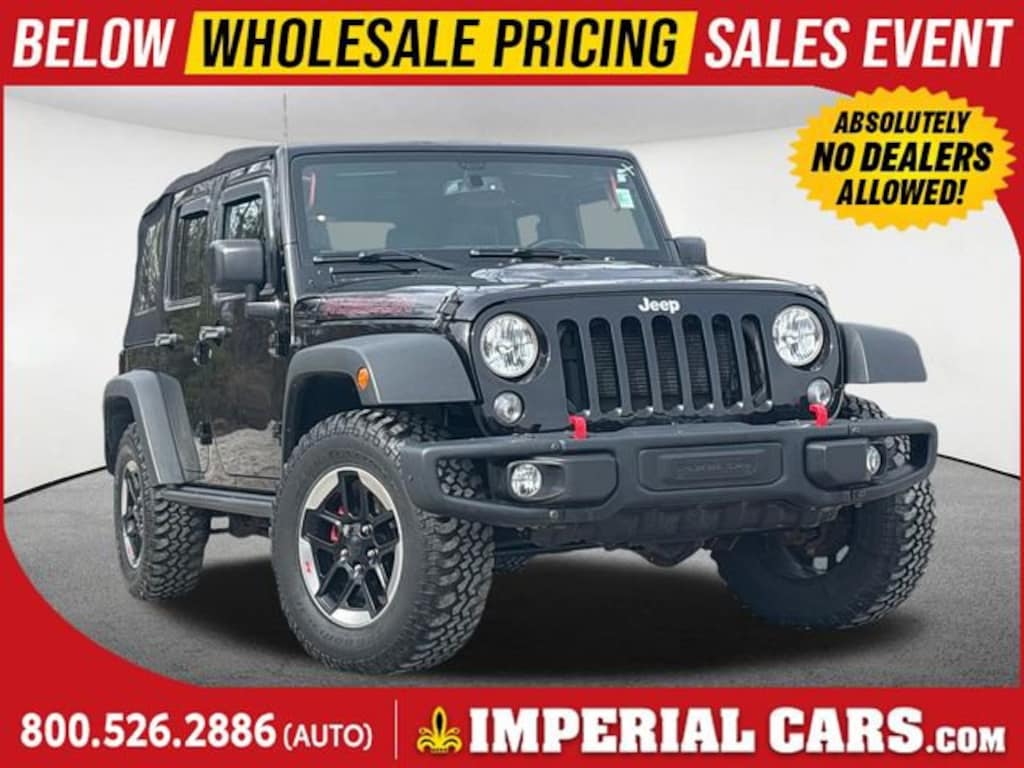 Used 2016 Jeep Wrangler Unlimited Rubicon Hard Rock SUV