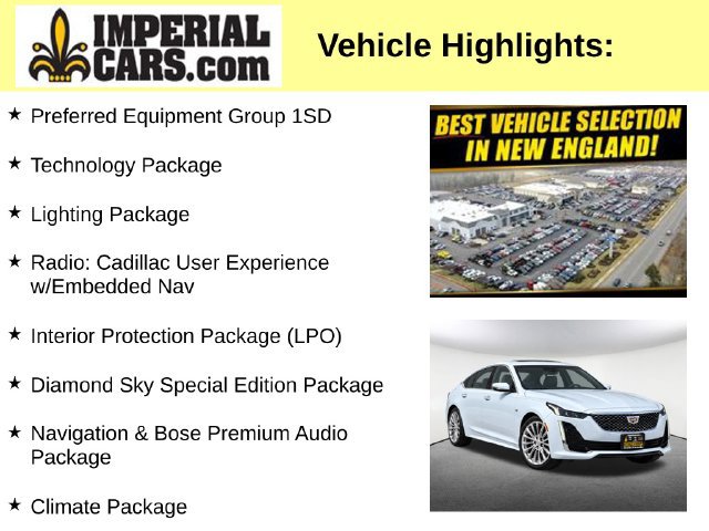 Used 2022 CADILLAC CT5 Premium Luxury Car