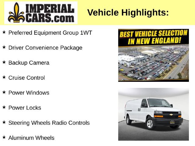 Used 2025 Chevrolet Express Cargo WT Van