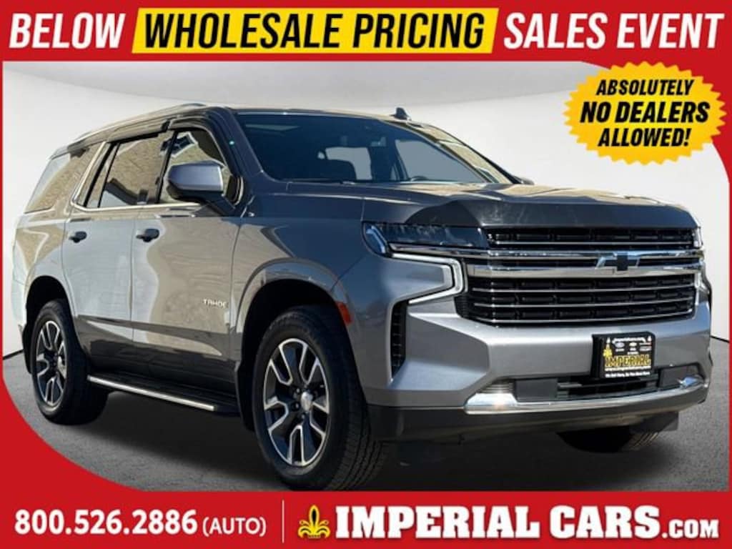 Used 2021 Chevrolet Tahoe LT SUV