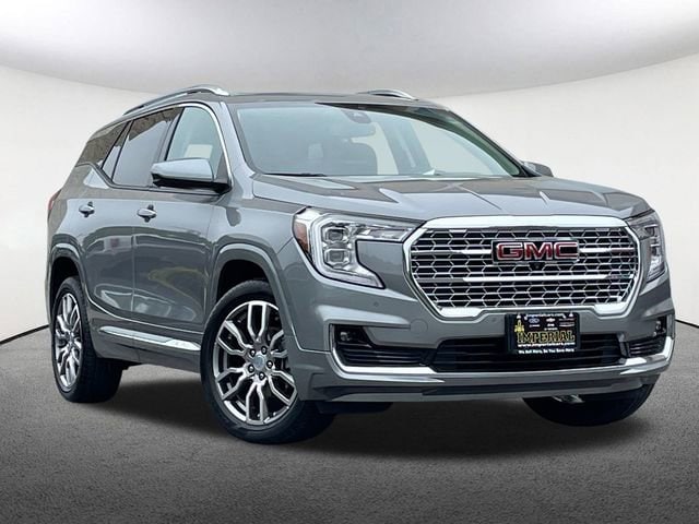 Used 2023 GMC Terrain Denali with VIN 3GKALXEG0PL236854 for sale in Mendon, MA