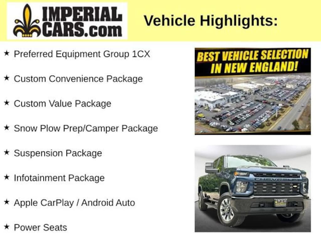 Used 2022 Chevrolet Silverado 2500 HD Custom Truck