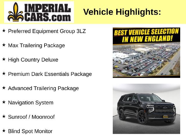 Used 2025 Chevrolet Tahoe High Country SUV