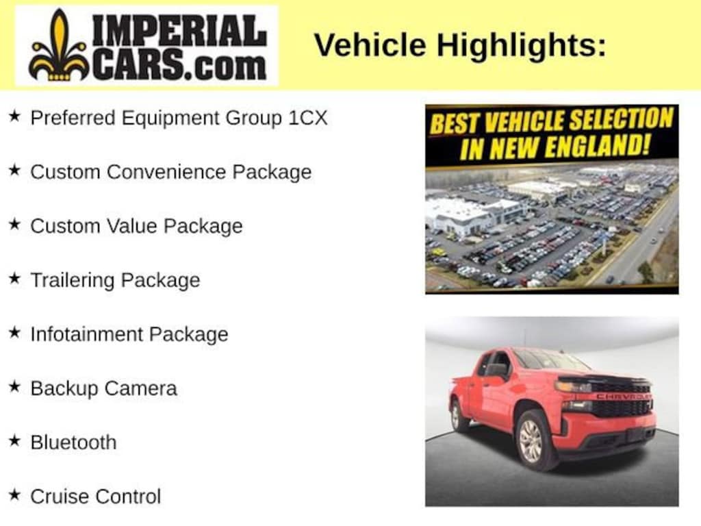 Used 2022 Chevrolet Silverado 1500 LTD Custom Truck Double Cab