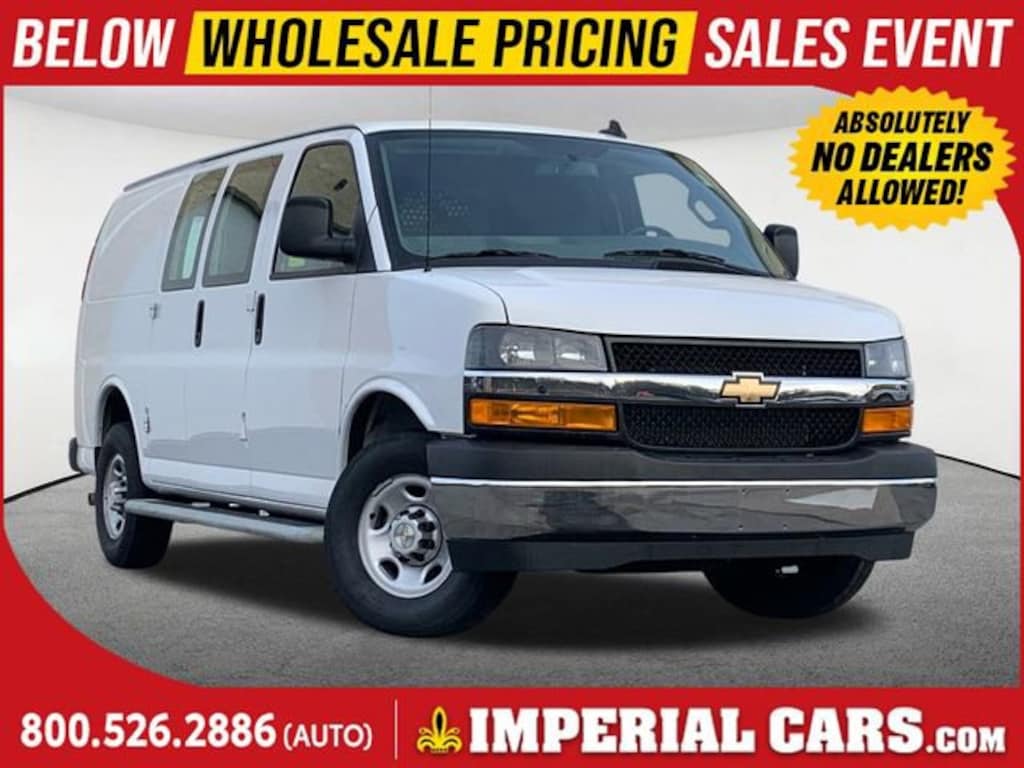 Used 2024 Chevrolet Express Cargo 2500 WT Van Cargo Van