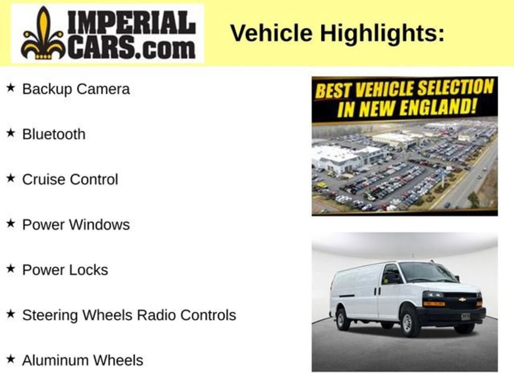 Used 2024 Chevrolet Express Cargo 3500 WT Van Extended Cargo Van