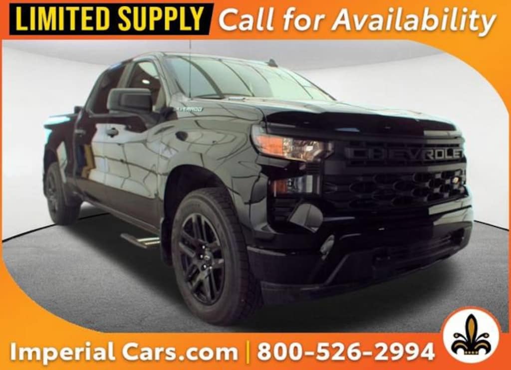 Used 2025 Chevrolet Silverado 1500 Custom Truck Crew Cab