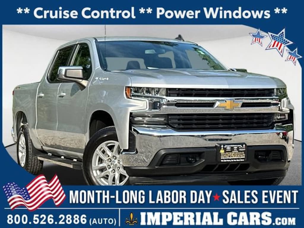Used 2021 Chevrolet Silverado 1500 LT Truck Crew Cab
