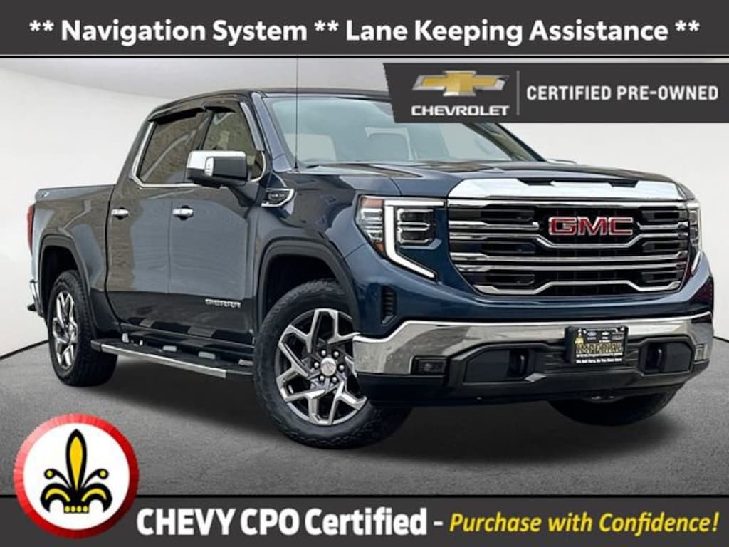 Certified 2022 GMC Sierra 1500 SLT Truck Crew Cab