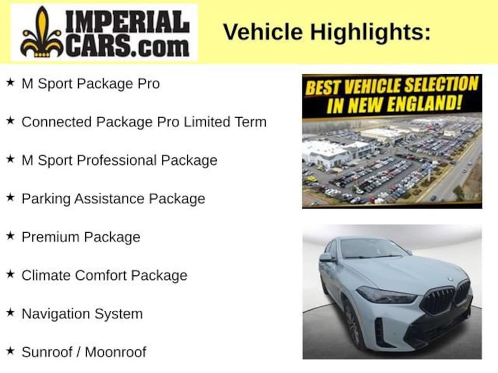 Used 2026 BMW X6 xDrive40i SUV