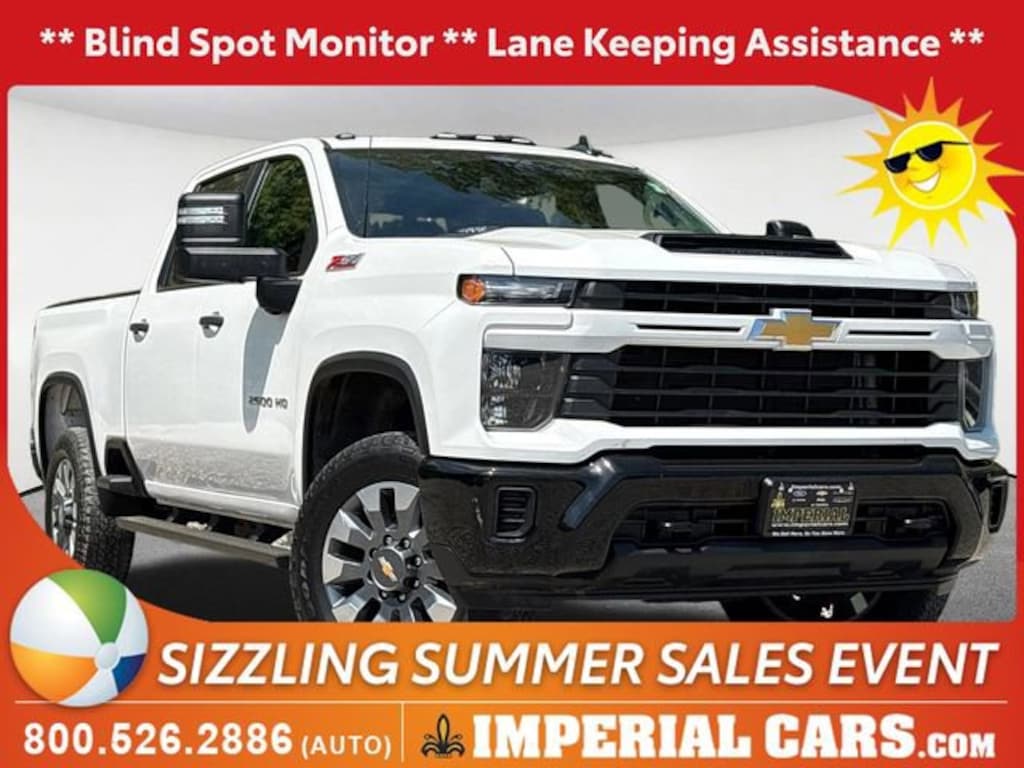 Used 2024 Chevrolet Silverado 2500 HD Custom Truck Crew Cab